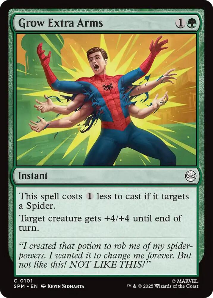 Grow Extra Arms