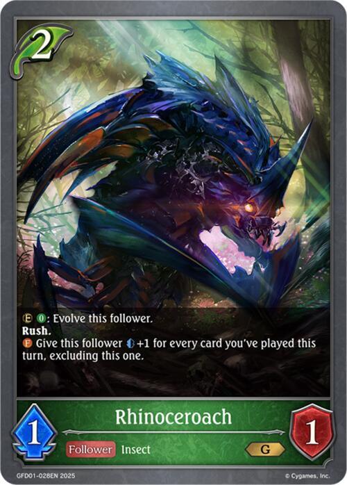 Rhinoceroach