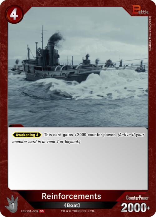 Reinforcements (ESD01-009)