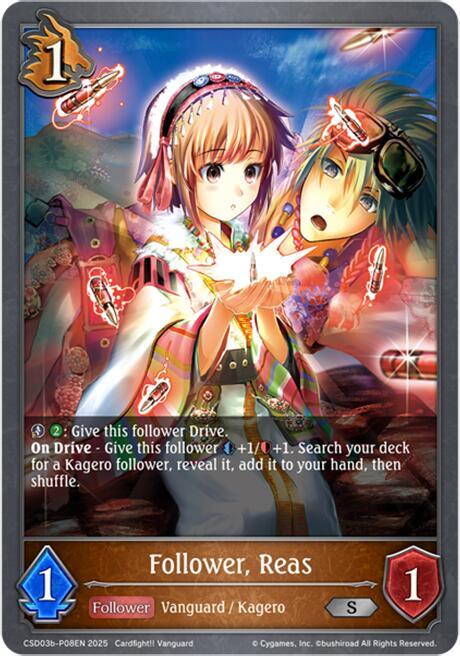 Follower, Reas - P08EN (Foil)
