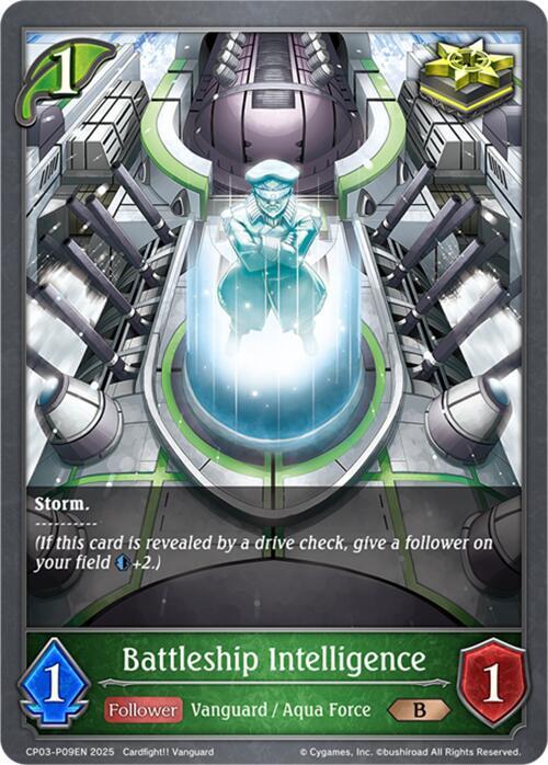 Battleship Intelligence - P09EN (Foil)