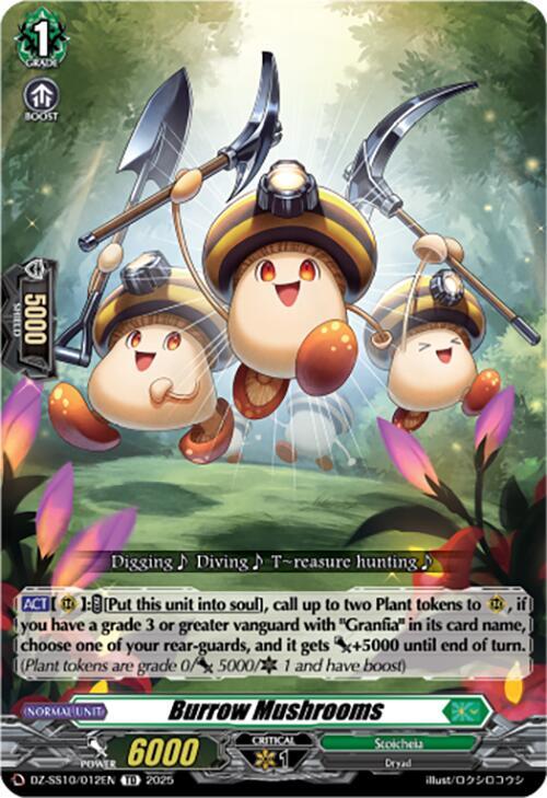 Burrow Mushrooms
