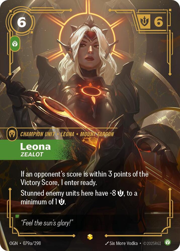 Leona, Zealot (Alternate Art)