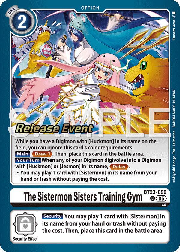 The Sistermon Sisters Training Gym