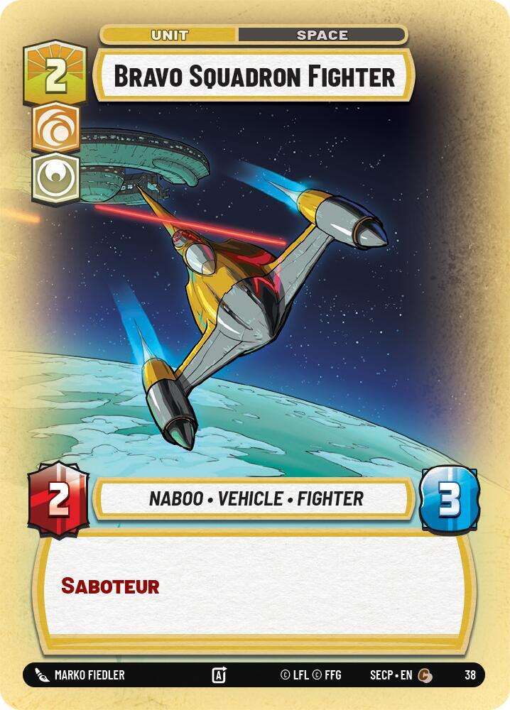Bravo Squadron Fighter (Foil)