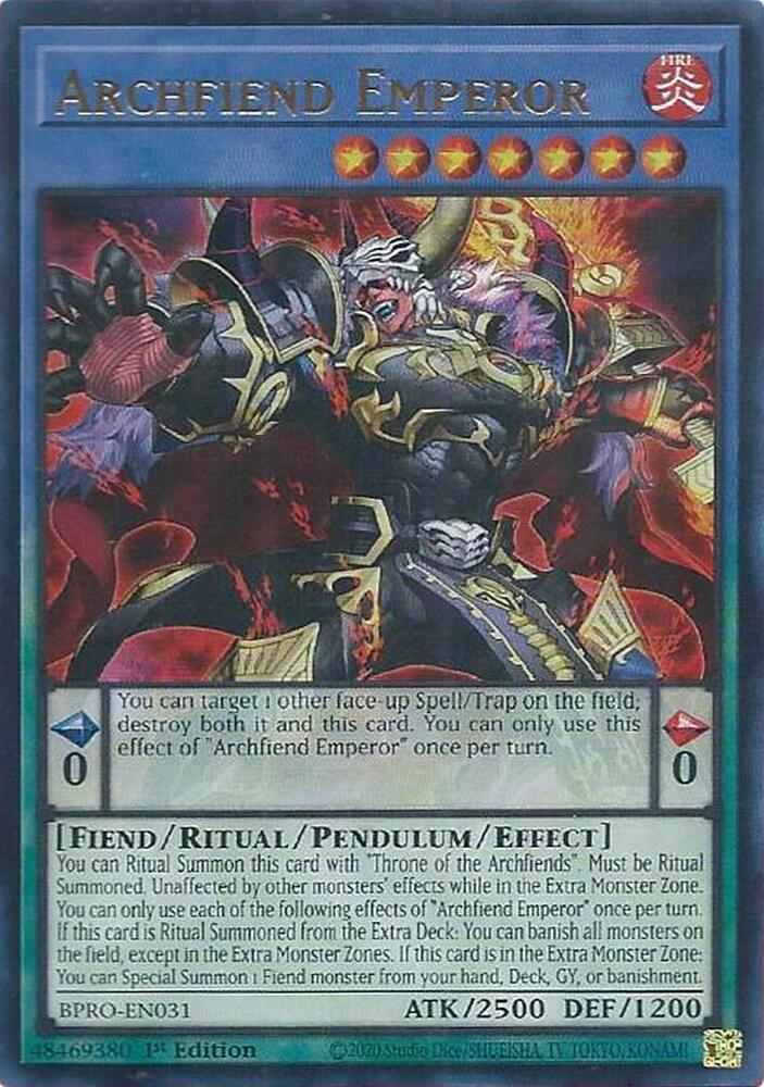 Archfiend Emperor