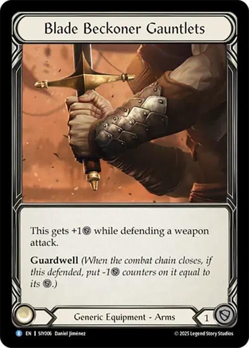 Blade Beckoner Gauntlets (SIY006)