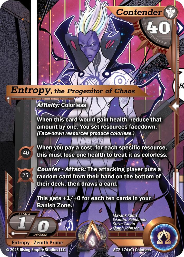 Entropy, the Progenitor of Chaos