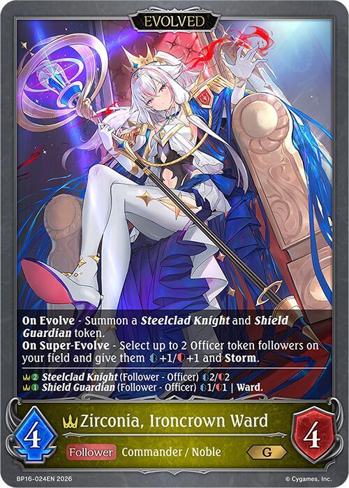 Zirconia, Ironcrown Ward (Evolved)