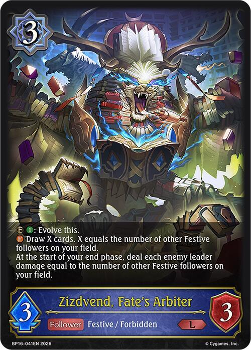 Zizdvend, Fate's Arbiter