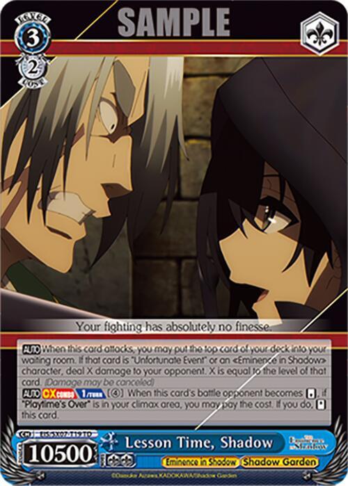 Lesson Time, Shadow