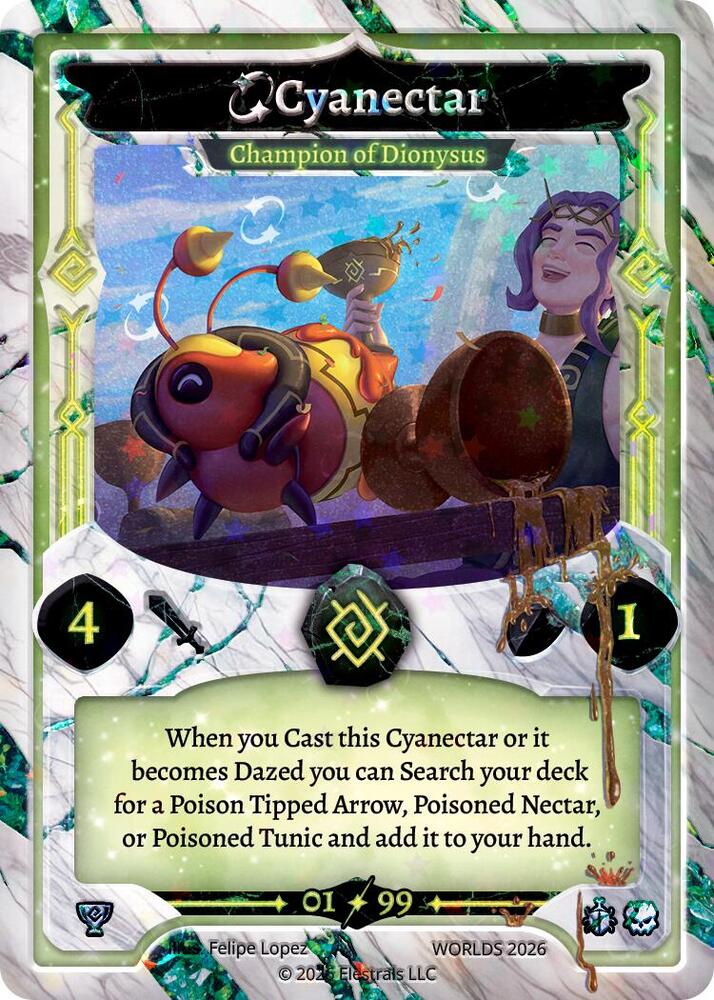 Cyanectar - Champion of Dionysus