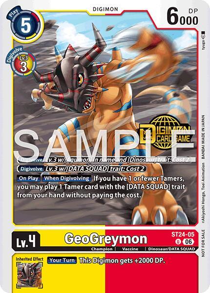 Starter Deck 24: Data Squad Release Event Cards