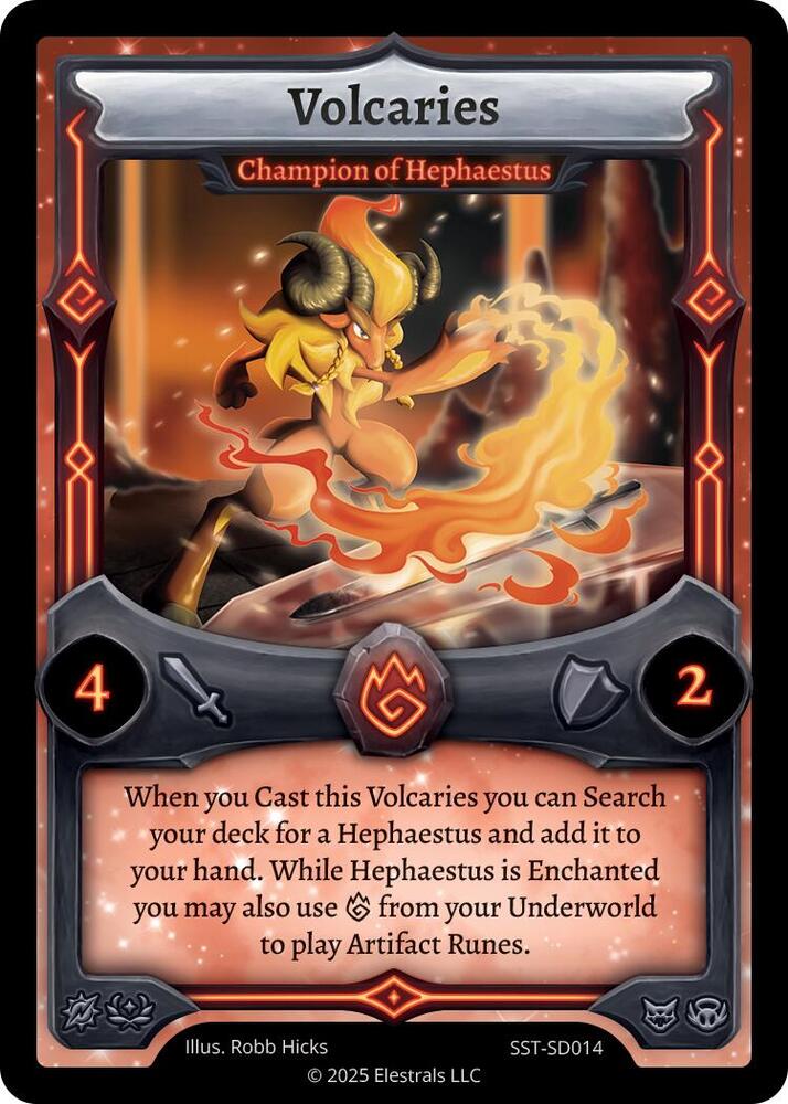 Volcaries - Champion of Hephaestus