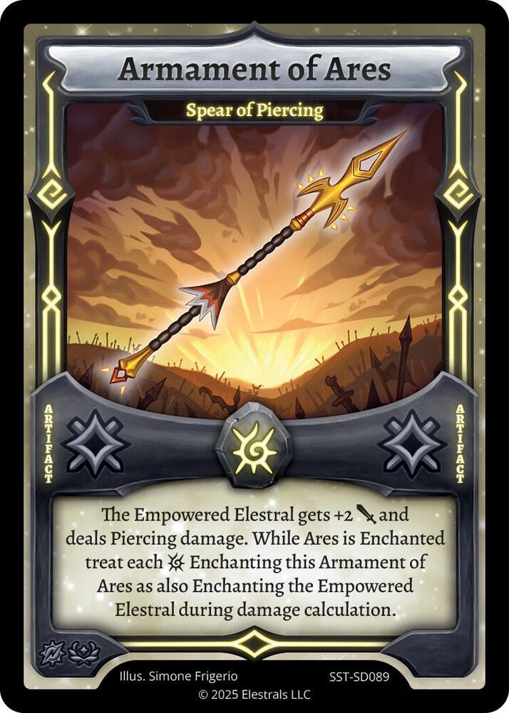 Armament of Ares - Spear of Piercing