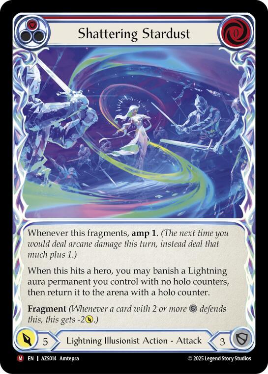 Shattering Stardust (Red)
