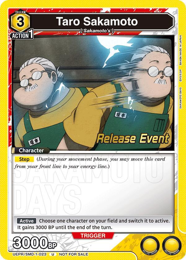UE19BT: SAKAMOTO DAYS Release Event Cards