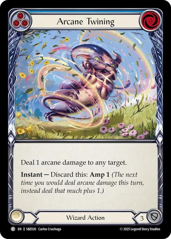 Arcane Twining (Blue)