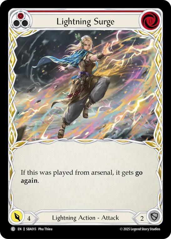 Lightning Surge (Red)