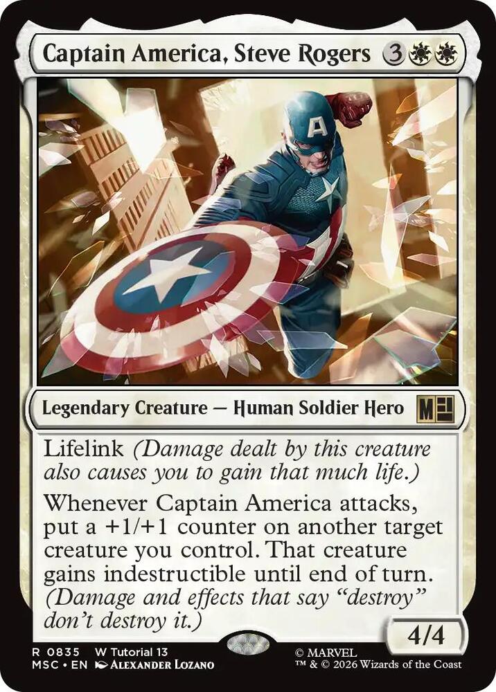 Captain America, Steve Rogers (0835)