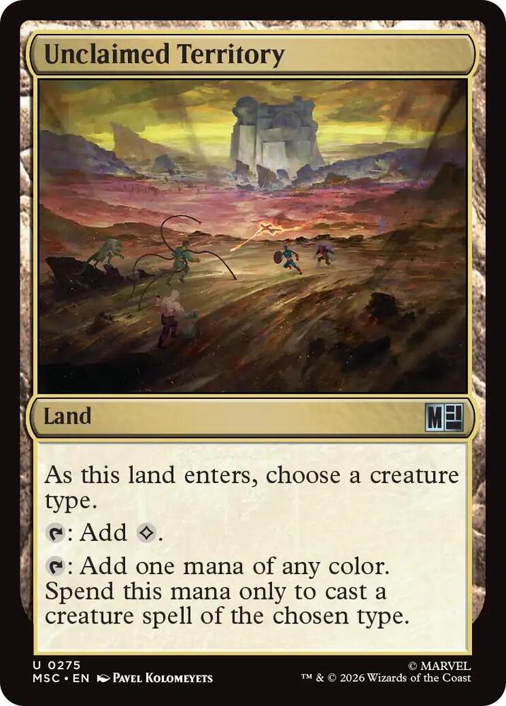 Unclaimed Territory