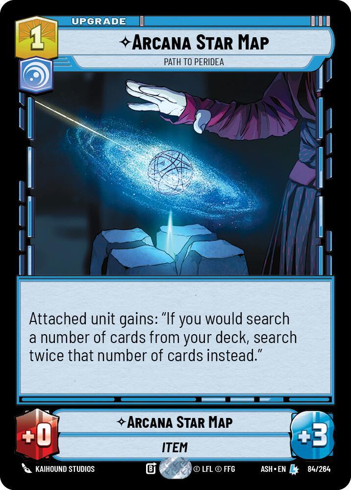 Arcana Star Map - Path to Peridea