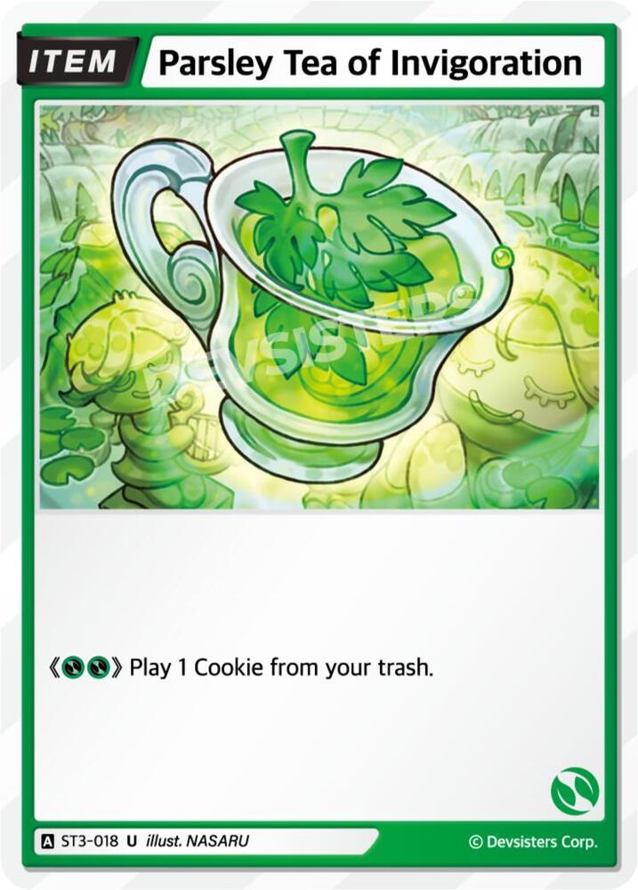 Parsley Tea of Invigoration