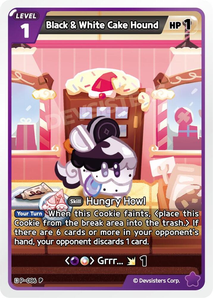 Black & White Cake Hound
