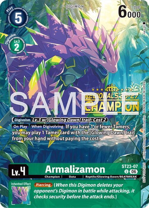 Armalizamon (Regionals 26-27 Season 2 Champion)