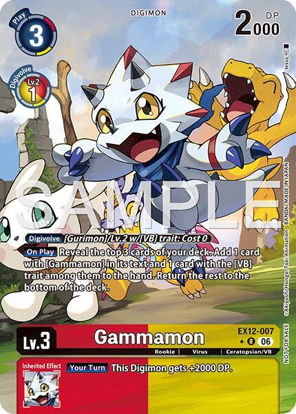 Gammamon (Box Topper)