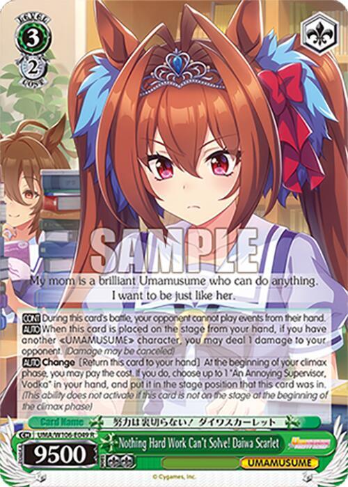 Nothing Hard Work Can't Solve! Daiwa Scarlet