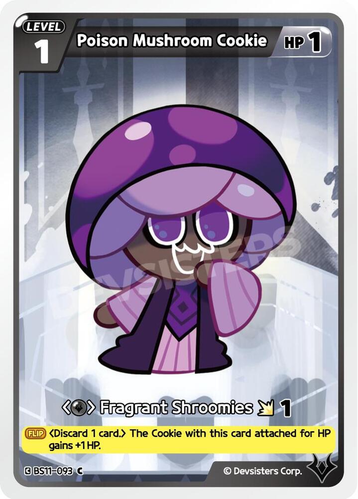 Poison Mushroom Cookie