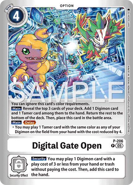 Digital Gate Open