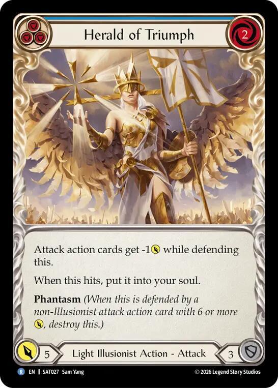 Herald of Triumph (Blue)